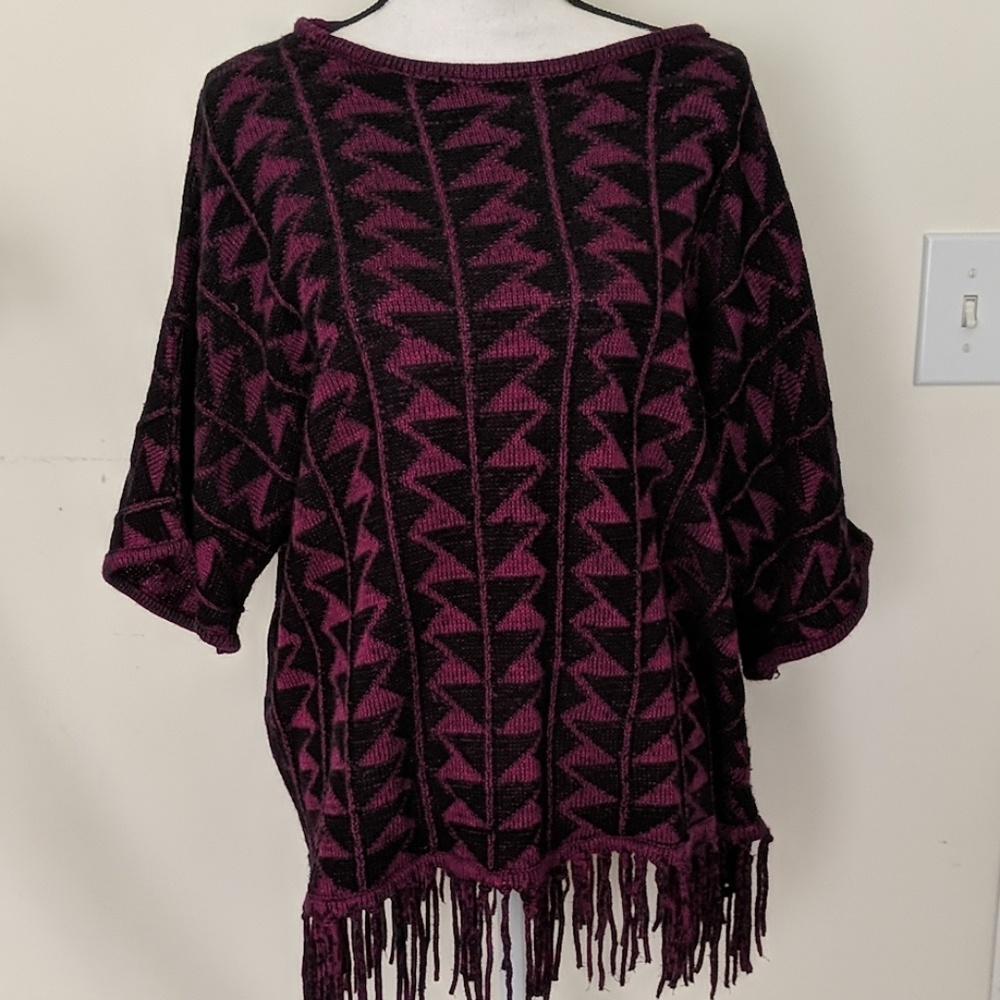 Poncho shirt